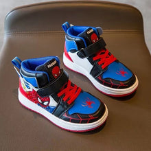 Load image into Gallery viewer, New Disney Children&#39;s Sports Shoes Baby Boy Girl Sneakers Cartoon Spiderman Spring Autumn Kids Heighten Running Basketball Shoes