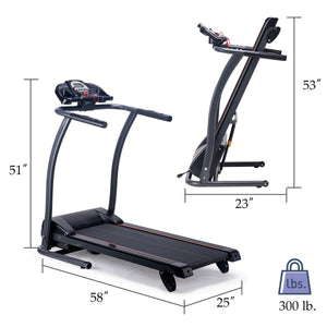Motorized Treadmill Fitness Health Running Machine Equipment for Home