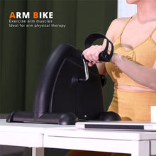 Load image into Gallery viewer, Bestgoods Mini Exercise Bike for Legs and Arm Pedal Stationary, Under