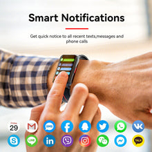 Load image into Gallery viewer, Mingdaln Smart Watch for Android ios Phones Compatible 1.57 inch Full