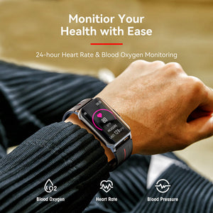 Mingdaln Smart Watch for Android ios Phones Compatible 1.57 inch Full