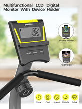 Load image into Gallery viewer, Pooboo Recumbent Exercise Bike Stationary Belt Drive Indoor Cycling Bi