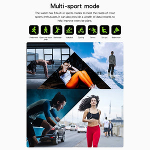 Smart Watch for Android& iOS Phones,IP67 Waterproof Fitness Tracker wi