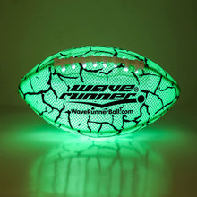 Load image into Gallery viewer, WaveRunner Airglow Grip-It Football- Size 9.25 Inches with Sure-Grip T