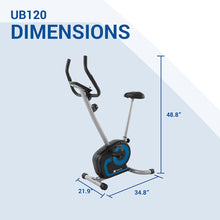 Load image into Gallery viewer, XTERRA Fitness UB120 Upright Exercise Bike