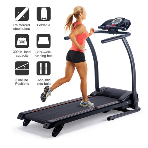 Motorized Treadmill Fitness Health Running Machine Equipment for Home