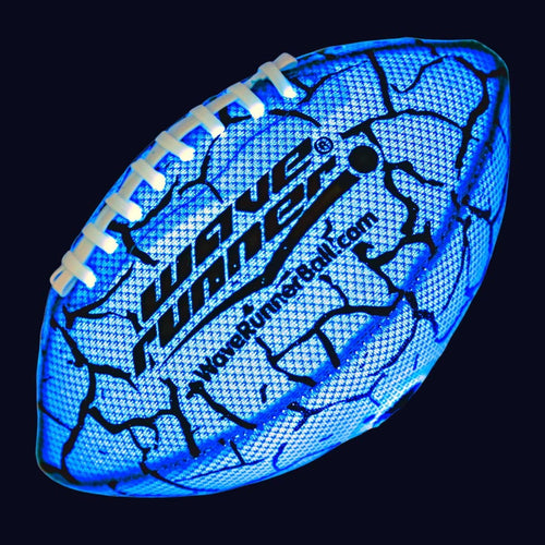 WaveRunner Airglow Grip-It Football- Size 9.25 Inches with Sure-Grip T