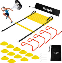 Load image into Gallery viewer, Yes4All Agility Ladder Speed Training Equipment Set