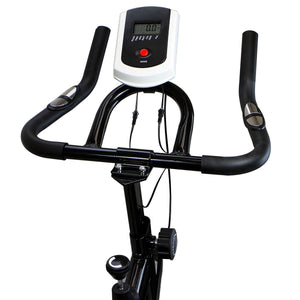 XtremepowerUS Stationary Exercise Bicycle Bike Cycling Cardio Health W