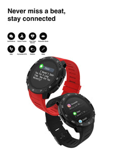 iTouch Explorer 3 Smart Watch Fitness Tracker for Men Compatible w iOS