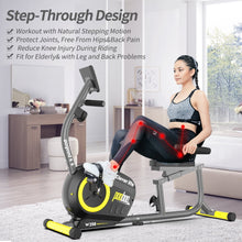 Load image into Gallery viewer, Pooboo Recumbent Exercise Bike Stationary Belt Drive Indoor Cycling Bi