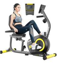 Load image into Gallery viewer, Pooboo Recumbent Exercise Bike Stationary Belt Drive Indoor Cycling Bi
