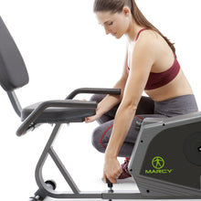 Load image into Gallery viewer, Marcy Magnetic Recumbent Exercise Bike NS-1206R