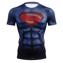 Load image into Gallery viewer, Men&#39;s Spiderman 3D Print Compression T shirts