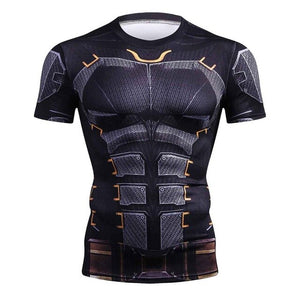Men's Spiderman 3D Print Compression T shirts