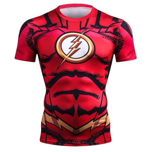 Men's Spiderman 3D Print Compression T shirts