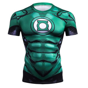 Men's Spiderman 3D Print Compression T shirts