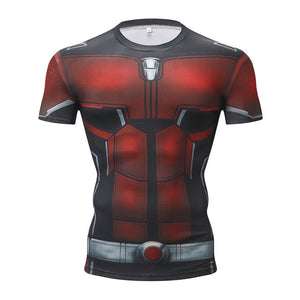 Marvel Avengers 4 Endgame Captain America Compression T shirt