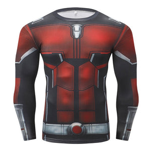 Marvel Avengers 4 Endgame Captain America Compression T shirt
