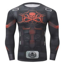 Load image into Gallery viewer, Marvel Avengers 4 Endgame Captain America Compression T shirt