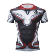 Load image into Gallery viewer, Marvel Avengers 4 Endgame Captain America Compression T shirt