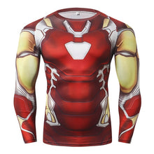 Load image into Gallery viewer, Marvel Avengers 4 Endgame Captain America Compression T shirt