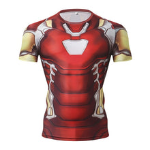 Load image into Gallery viewer, Marvel Avengers 4 Endgame Captain America Compression T shirt
