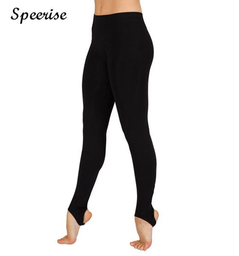 Speerise Men/Women Stirrup Gymnastics Legging