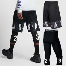 Load image into Gallery viewer, Men&#39;s  Shorts + Tights Basketball Sets