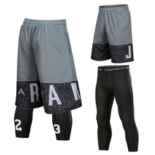 Load image into Gallery viewer, Men&#39;s  Shorts + Tights Basketball Sets
