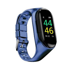 Load image into Gallery viewer, Wireless Bluetooth 5.0 ear buds with Fitness Smart Wristband for sport