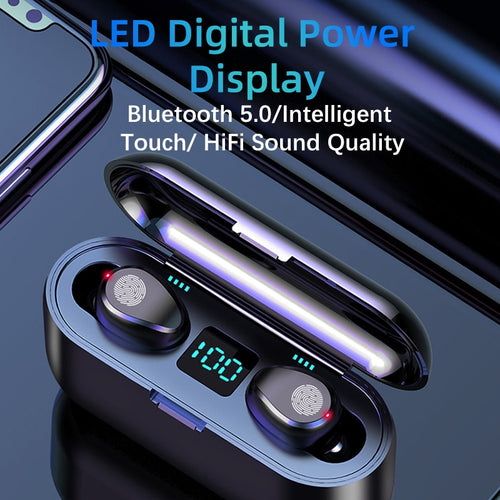 New F9 Wireless Headphones