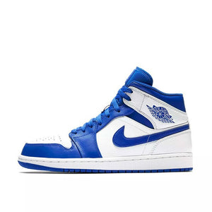 Nike Air Jordan 1 Mid AJ1 Men's Basketball Shoes Original Authentic Classic Fashion Outdoor Sports and Leisure New 554724-104