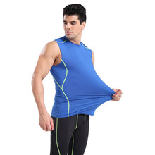 Load image into Gallery viewer, Men Sleeveless Quick Drying Breathable Fitness Apparel