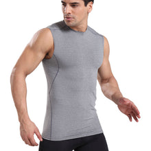 Load image into Gallery viewer, Men Sleeveless Quick Drying Breathable Fitness Apparel