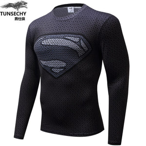Superhero Compression Fitness Shirt