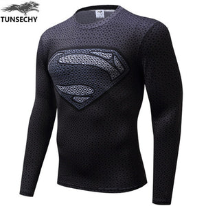 Superhero Compression Fitness Shirt