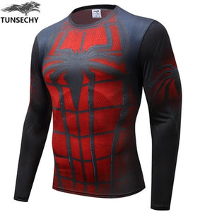 Superhero Compression Fitness Shirt