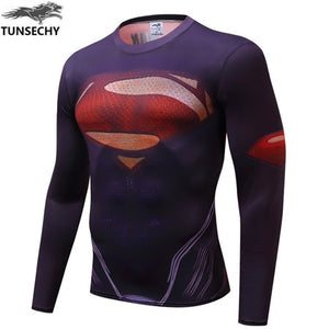 Superhero Compression Fitness Shirt