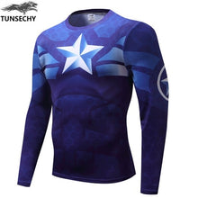 Load image into Gallery viewer, Superhero Compression Fitness Shirt
