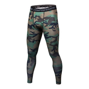 Men 3D printing Camouflage Fitness Pants