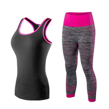 Load image into Gallery viewer, Yuerlian Ladies Sports Running Fitness Suit