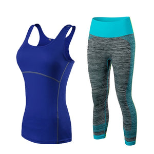 Yuerlian Ladies Sports Running Fitness Suit
