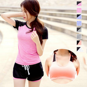 Quick Dry 3 Pieces Women's Yoga Set