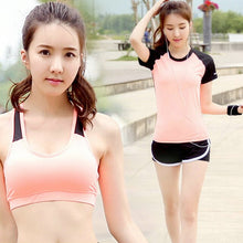 Load image into Gallery viewer, Quick Dry 3 Pieces Women&#39;s Yoga Set