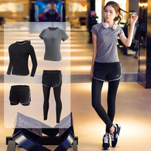 Load image into Gallery viewer, Women&#39;s 4pcs Yoga Fitness  Apparel