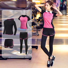 Load image into Gallery viewer, Women&#39;s 4pcs Yoga Fitness  Apparel