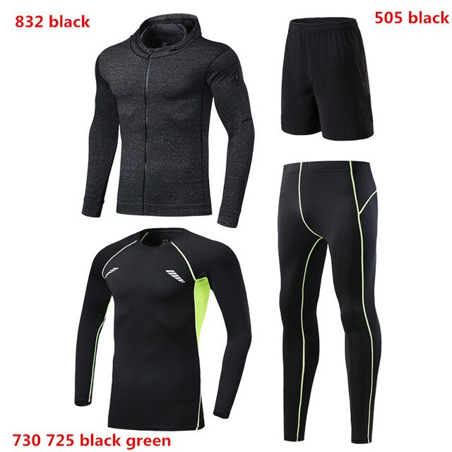 Men Sport Running Set