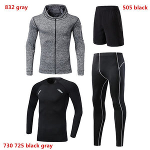 Men Sport Running Set