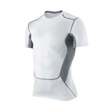 Load image into Gallery viewer, Men Short Sleeve Breathable Fitness T-shirt